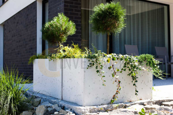 30A 600x400 - Donica betonowa ogrodowa Piazza 40x40x40 Beton architektoniczny<br>Donica klasy premium