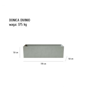 DIVINIO sklep 300x300 - Donica betonowa ogrodowa Divinio 170x50x50 Beton architektoniczny<br>Donica klasy premium