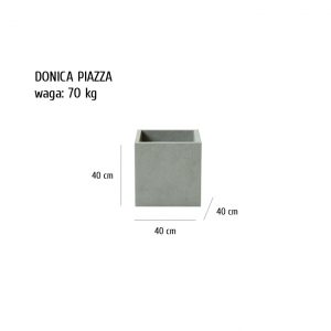 PIAZZA sklep 300x300 - Donica betonowa ogrodowa Piazza 40x40x40 Beton architektoniczny